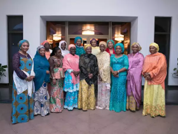 Northern Governors wives pay Aisha Buhari a courtesy Visit.